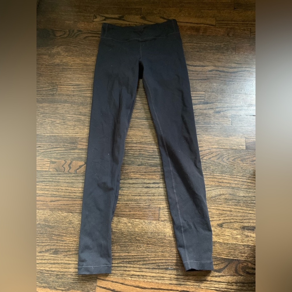 Athleta girl black leggings, size L (girls)
